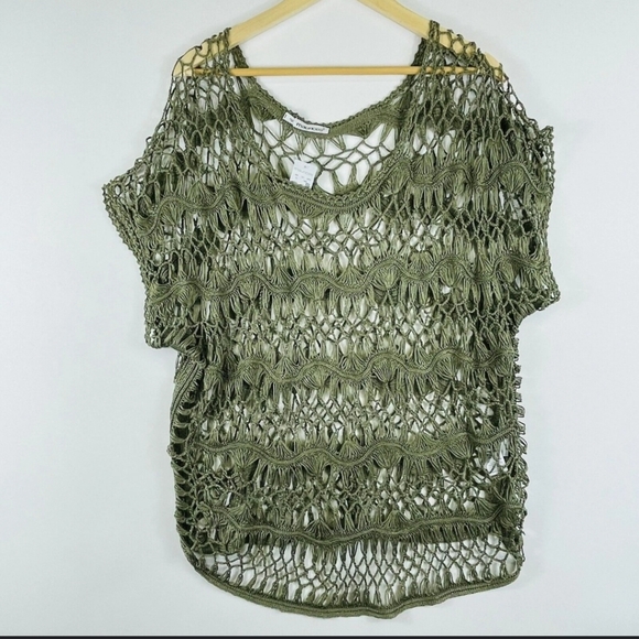 Grunge Goth Fairy Crochet Top - Picture 8 of 13